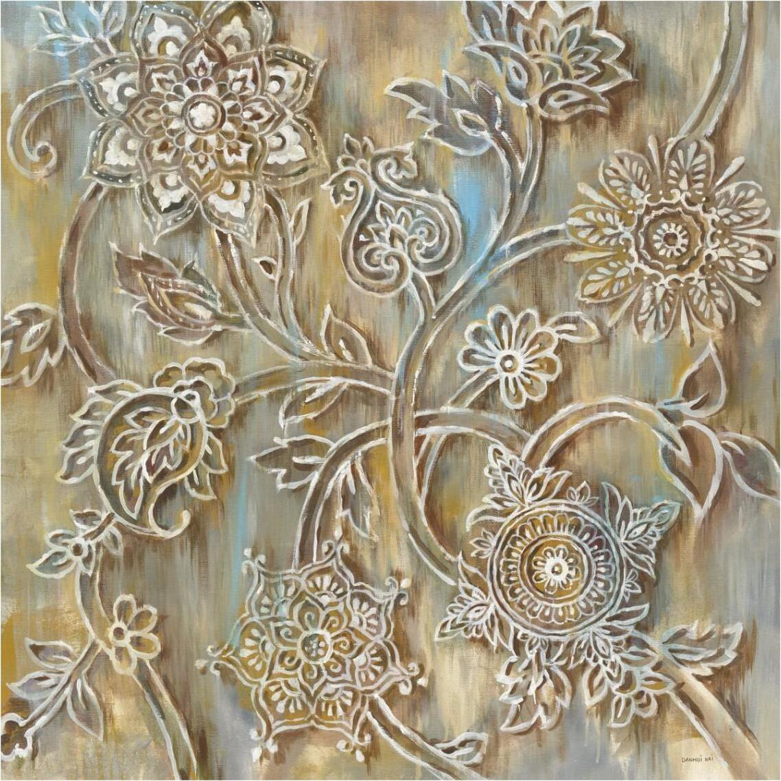 Henna Crop -Paper Art-38&quotx38"