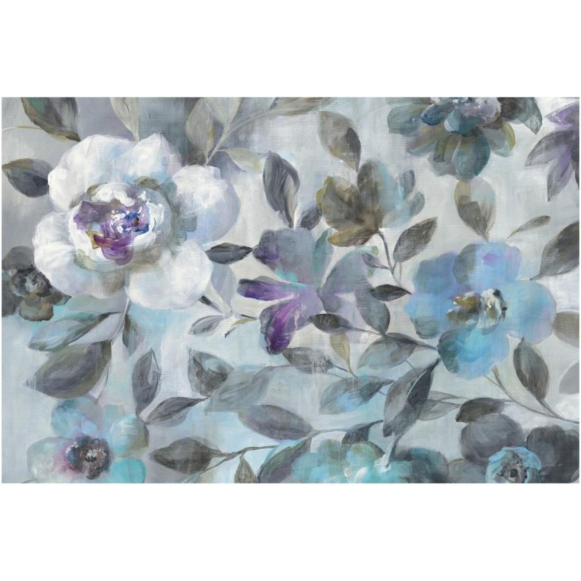 Twilight Flowers -Paper Art-62&quotx42"