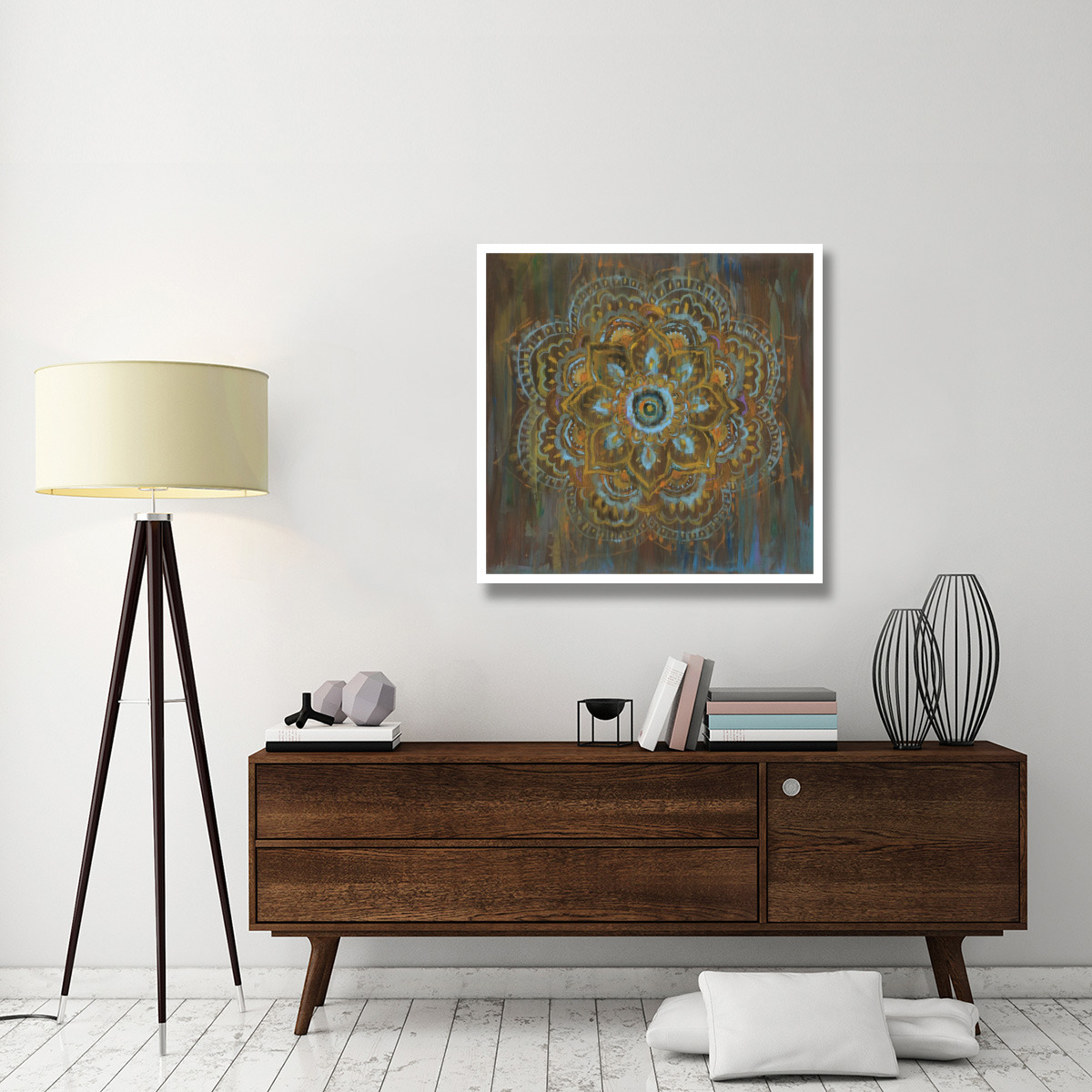 Bombay Bohemian -Paper Art-38&quotx38"