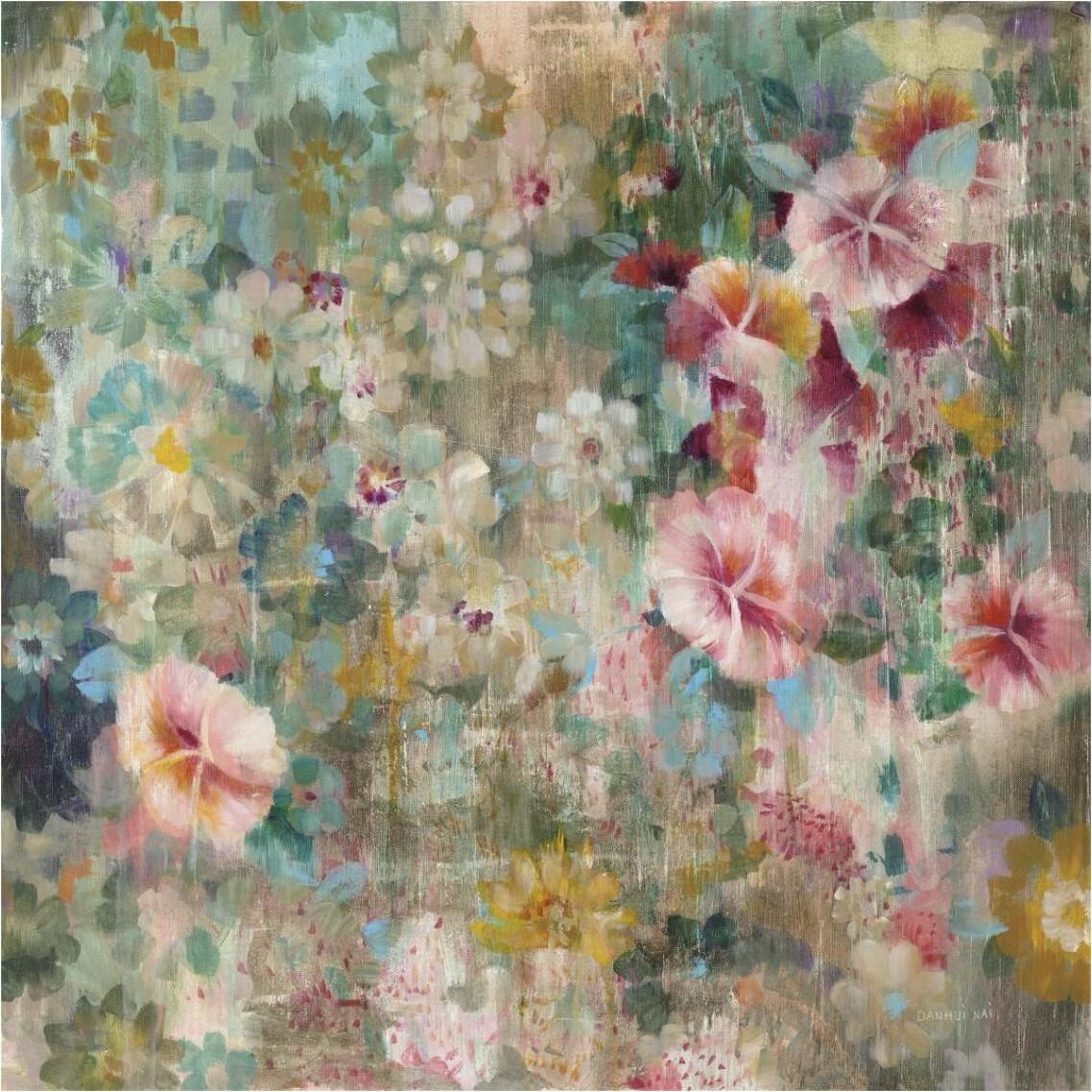 Flower Shower -Paper Art-38&quotx38"