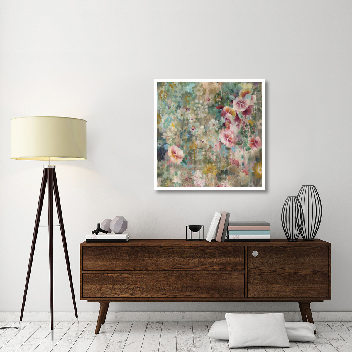 Flower Shower -Paper Art-38&quotx38"