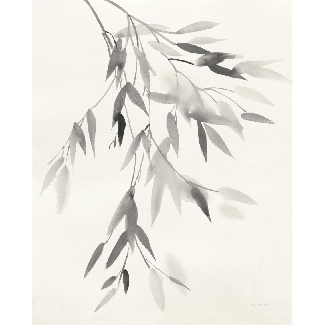 Bamboo Leaves IV -Paper Art-30&quotx37"