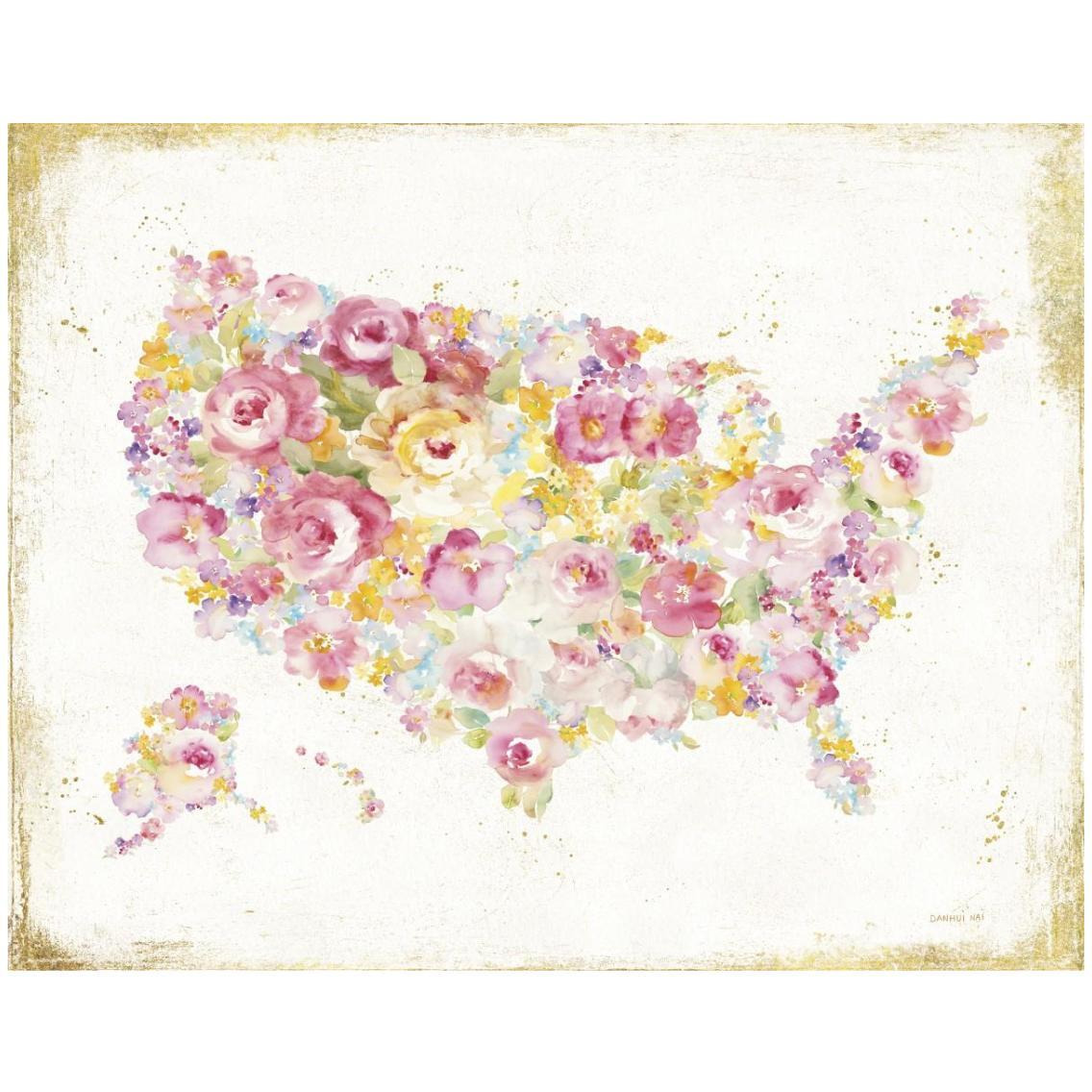 Midsummer USA v2 -Paper Art-30&quotx24"
