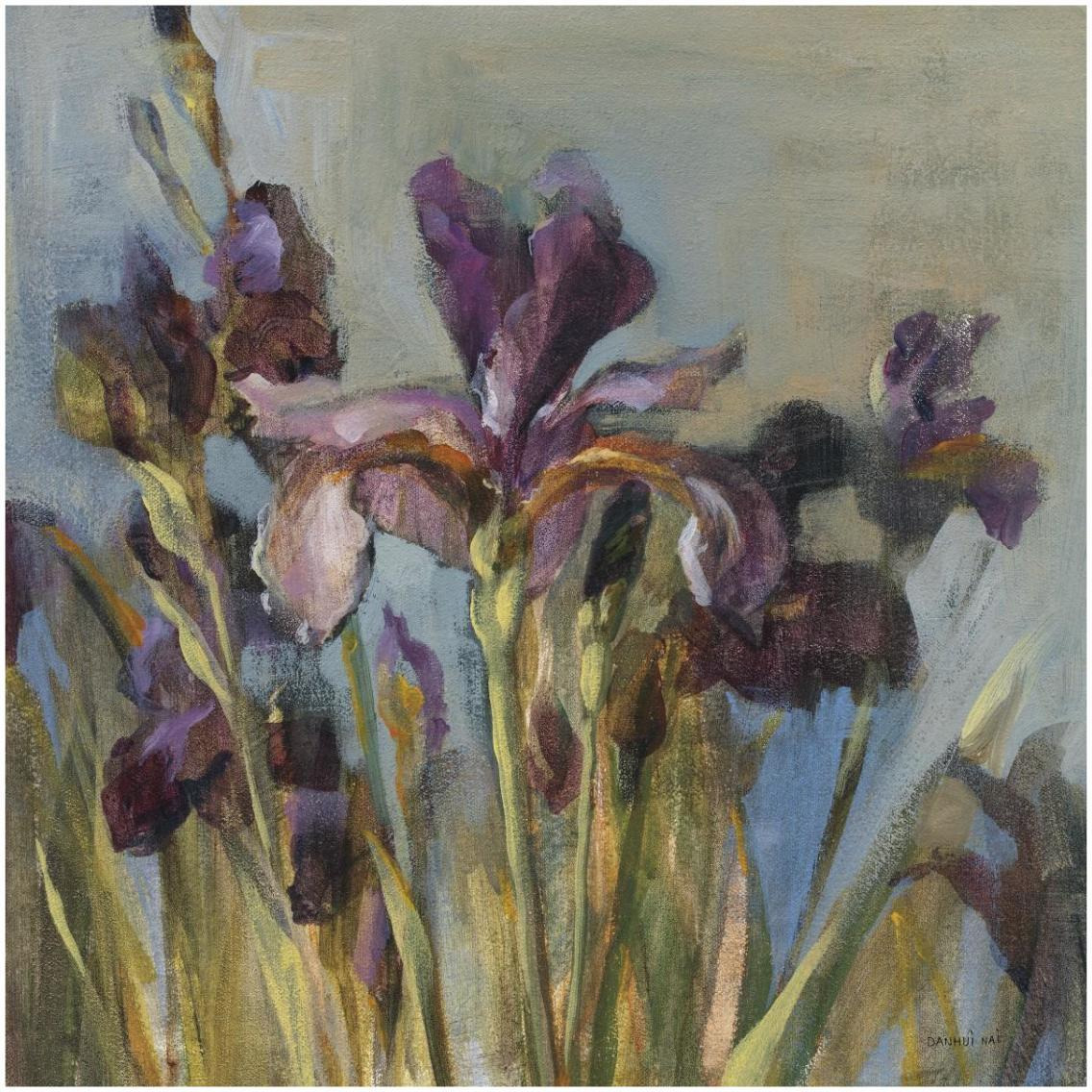 Spring Iris I -Paper Art-32&quotx32"