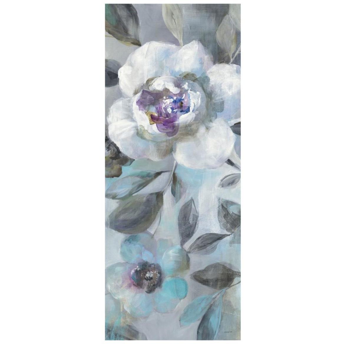 Twilight Flowers II -Paper Art-18&quotx42"