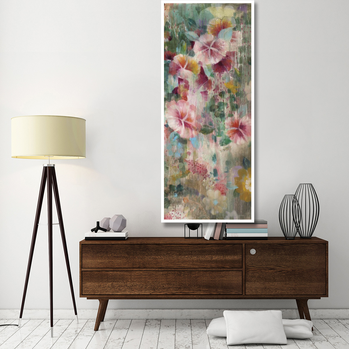 Flower Shower III -Paper Art-32&quotx77"