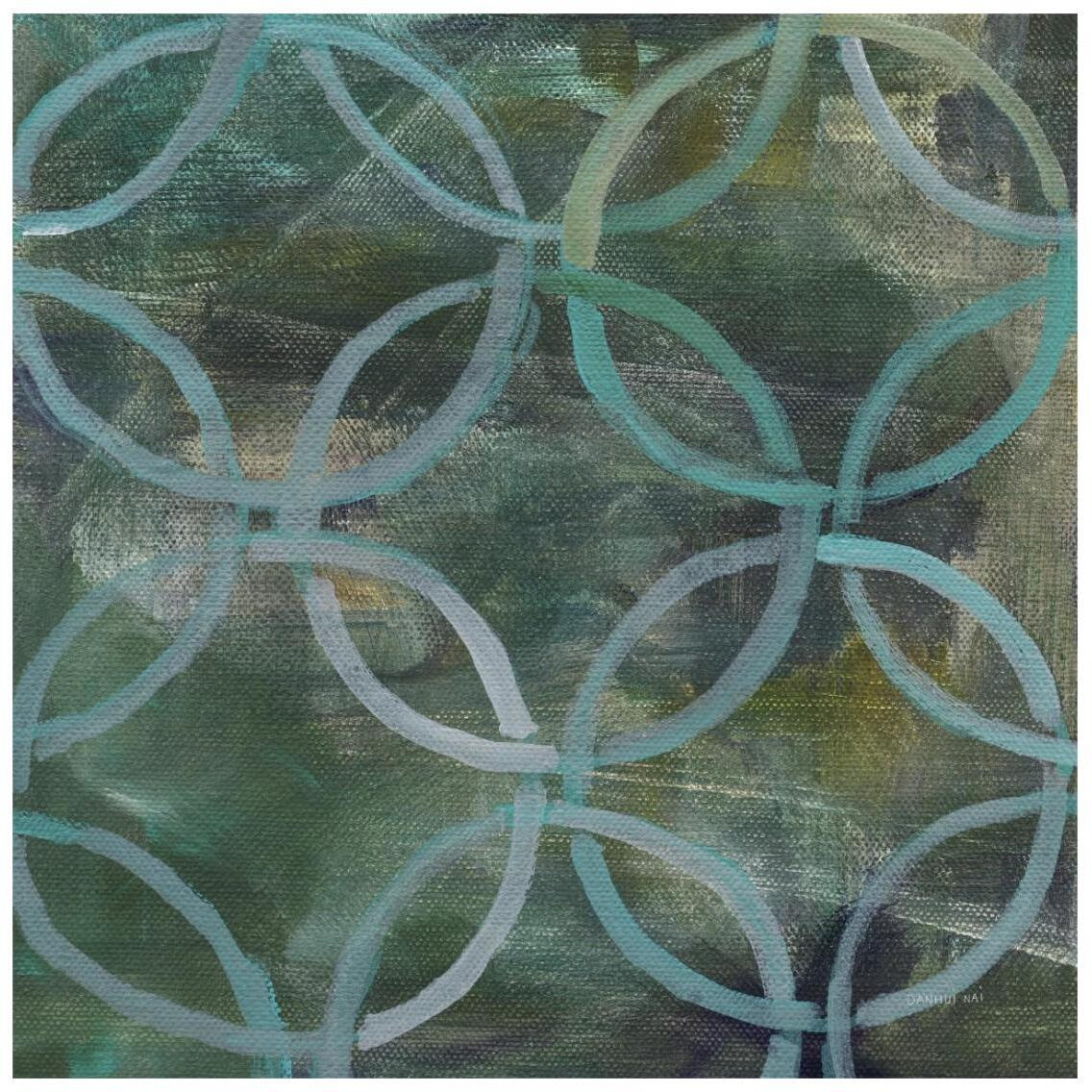 Tile Element III -Paper Art-26&quotx26"