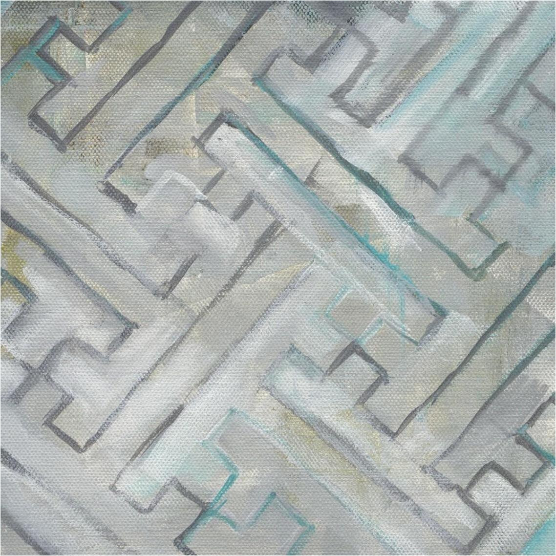 Tile Element IV -Paper Art-38&quotx38"