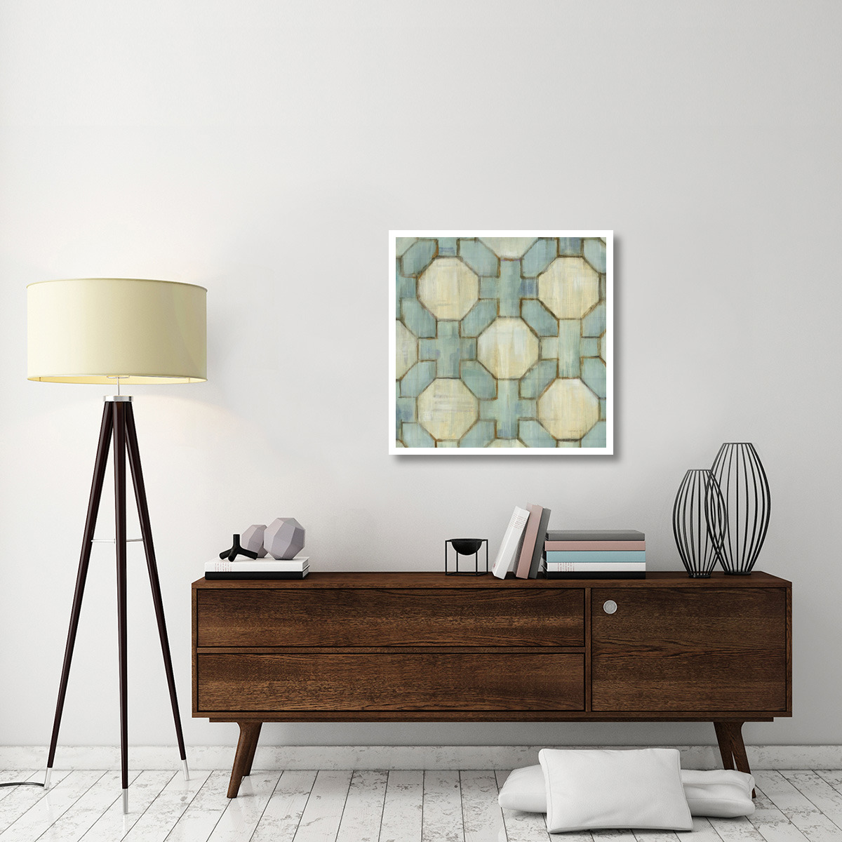 Tile Element V -Paper Art-32&quotx32"