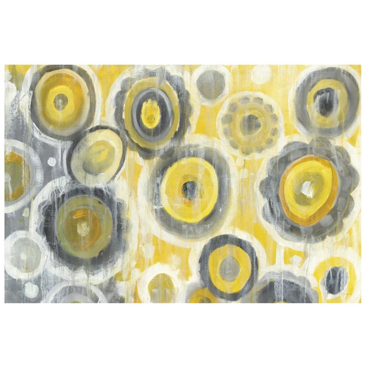 Abstract Circles Crop -Paper Art-20&quotx14"
