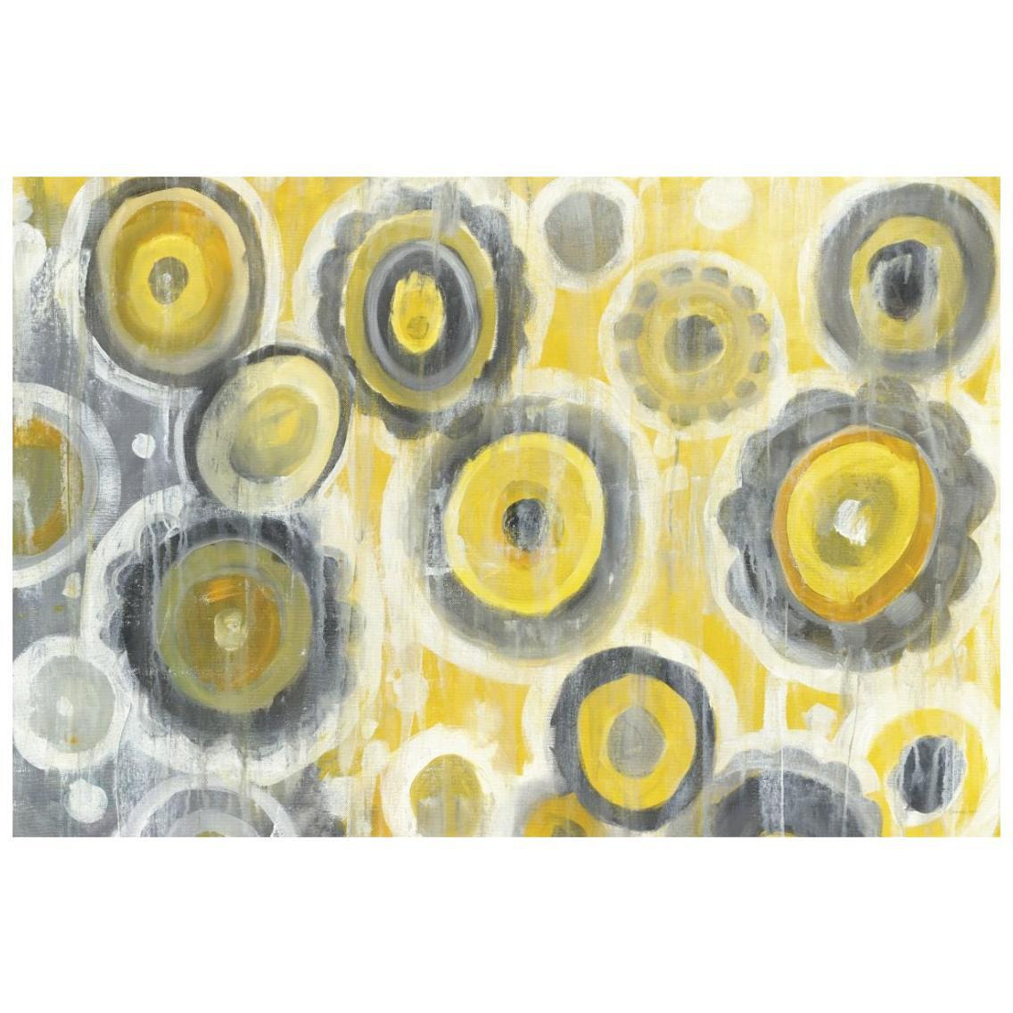Abstract Circles Crop -Paper Art-26&quotx18"