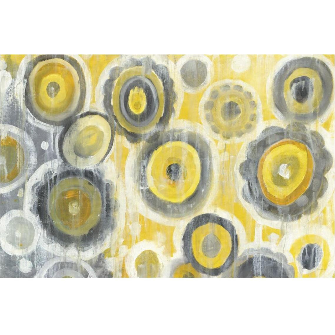 Abstract Circles Crop -Paper Art-38&quotx26"