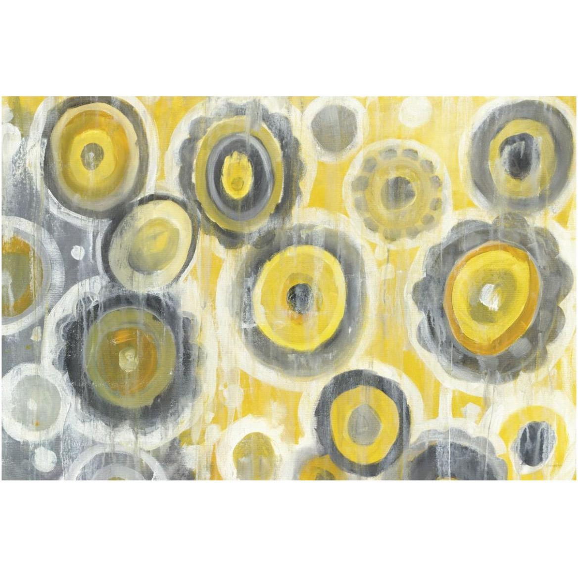 Abstract Circles Crop -Paper Art-62&quotx42"
