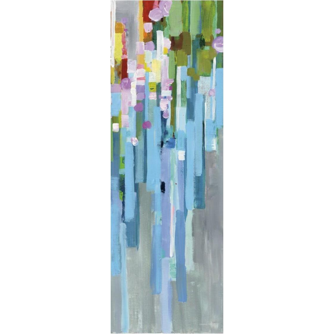 Rainbow of Stripes II -Paper Art-14&quotx38"