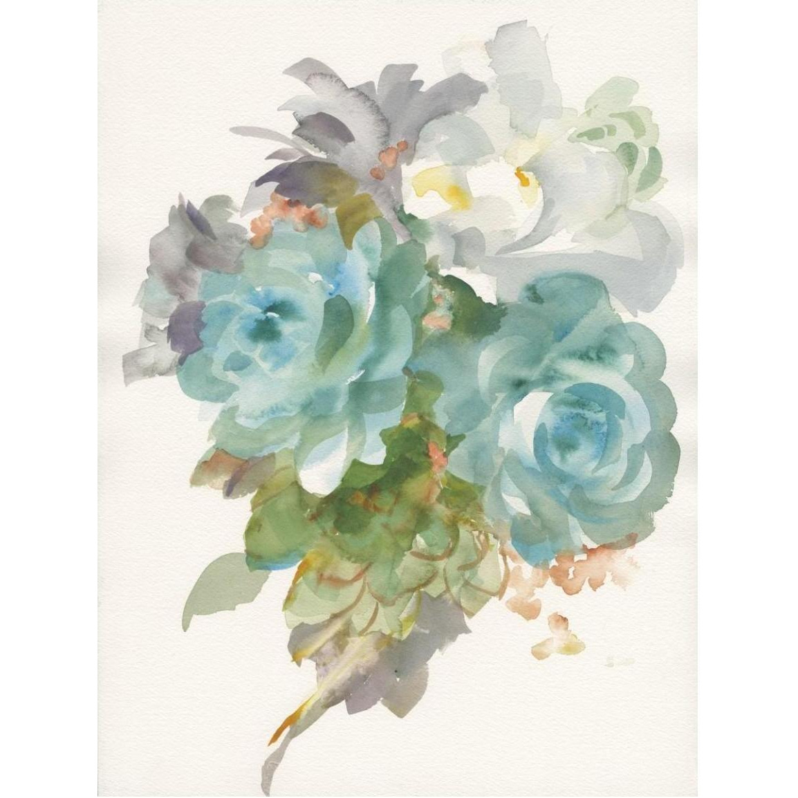 Garden Bouquet III -Paper Art-38&quotx50"
