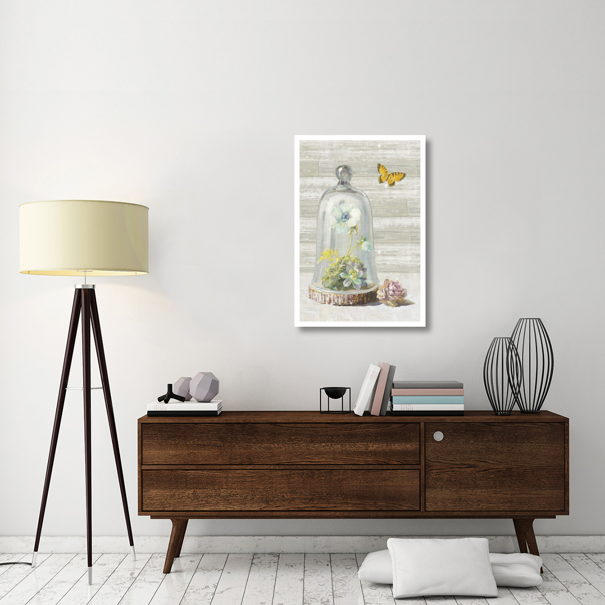 Succulent Garden II Crop -Paper Art-26&quotx38"