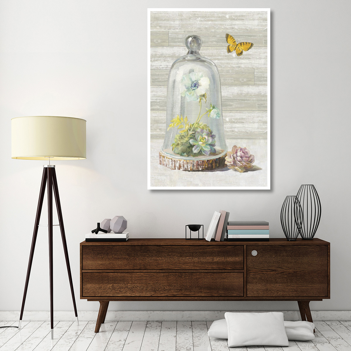 Succulent Garden II Crop -Paper Art-42&quotx62"