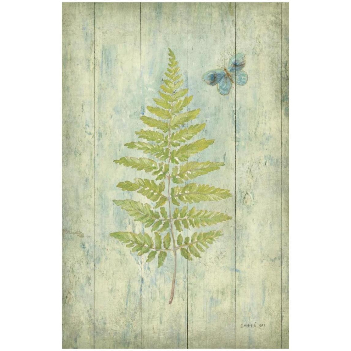 Natural Floral XIII Butterfly -Paper Art-14&quotx20"