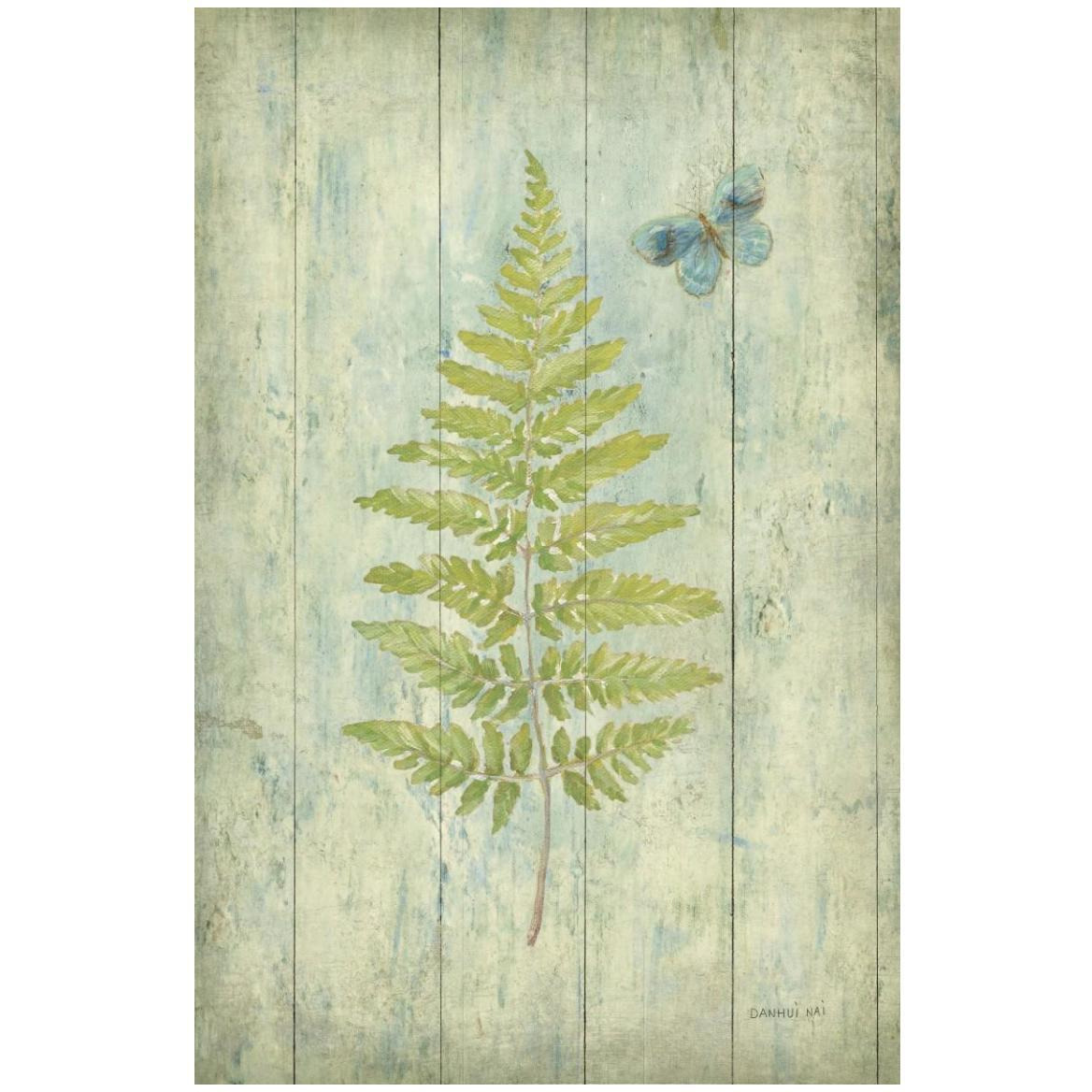 Natural Floral XIII Butterfly -Paper Art-34&quotx50"