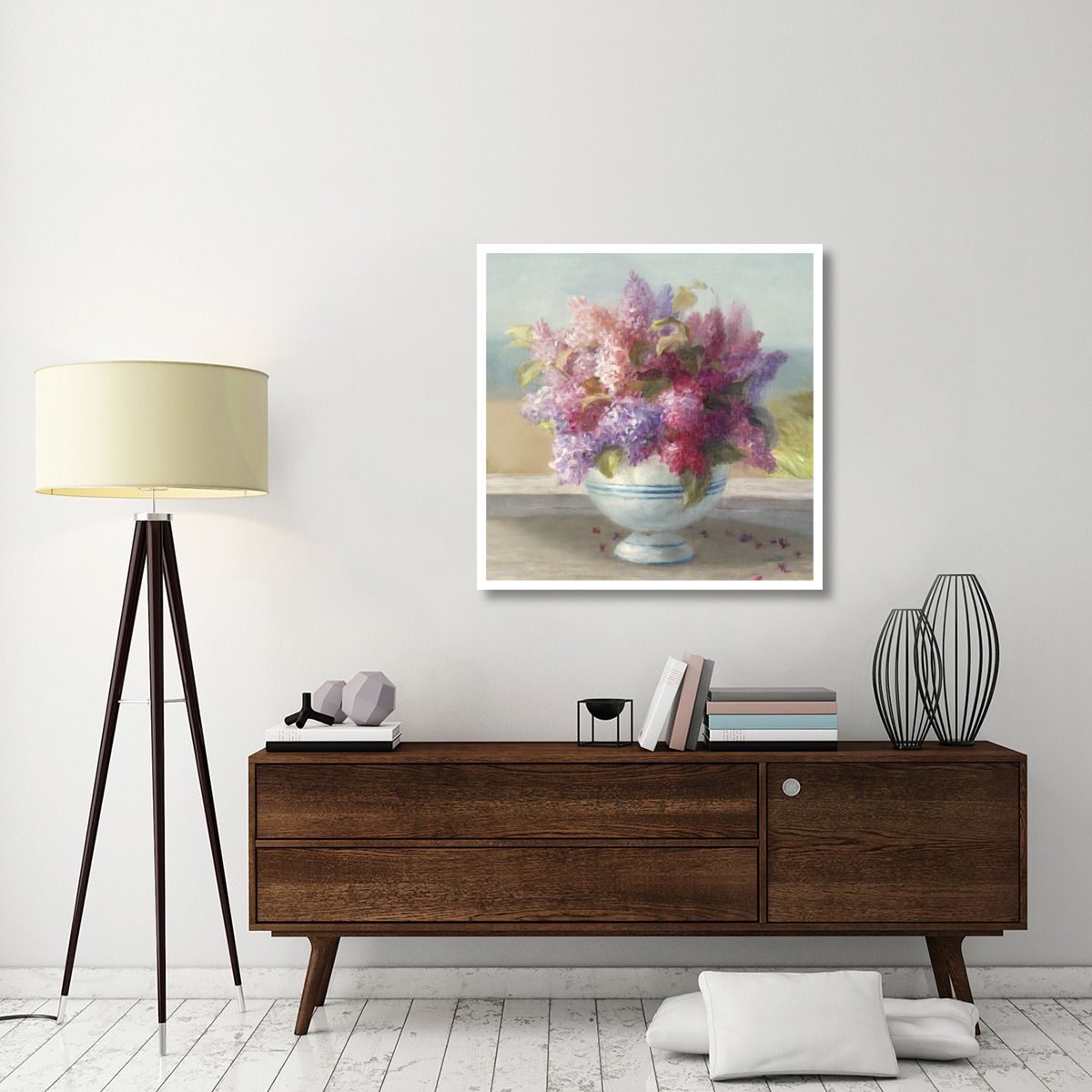 Seaside Spring Crop II -Paper Art-38&quotx38"