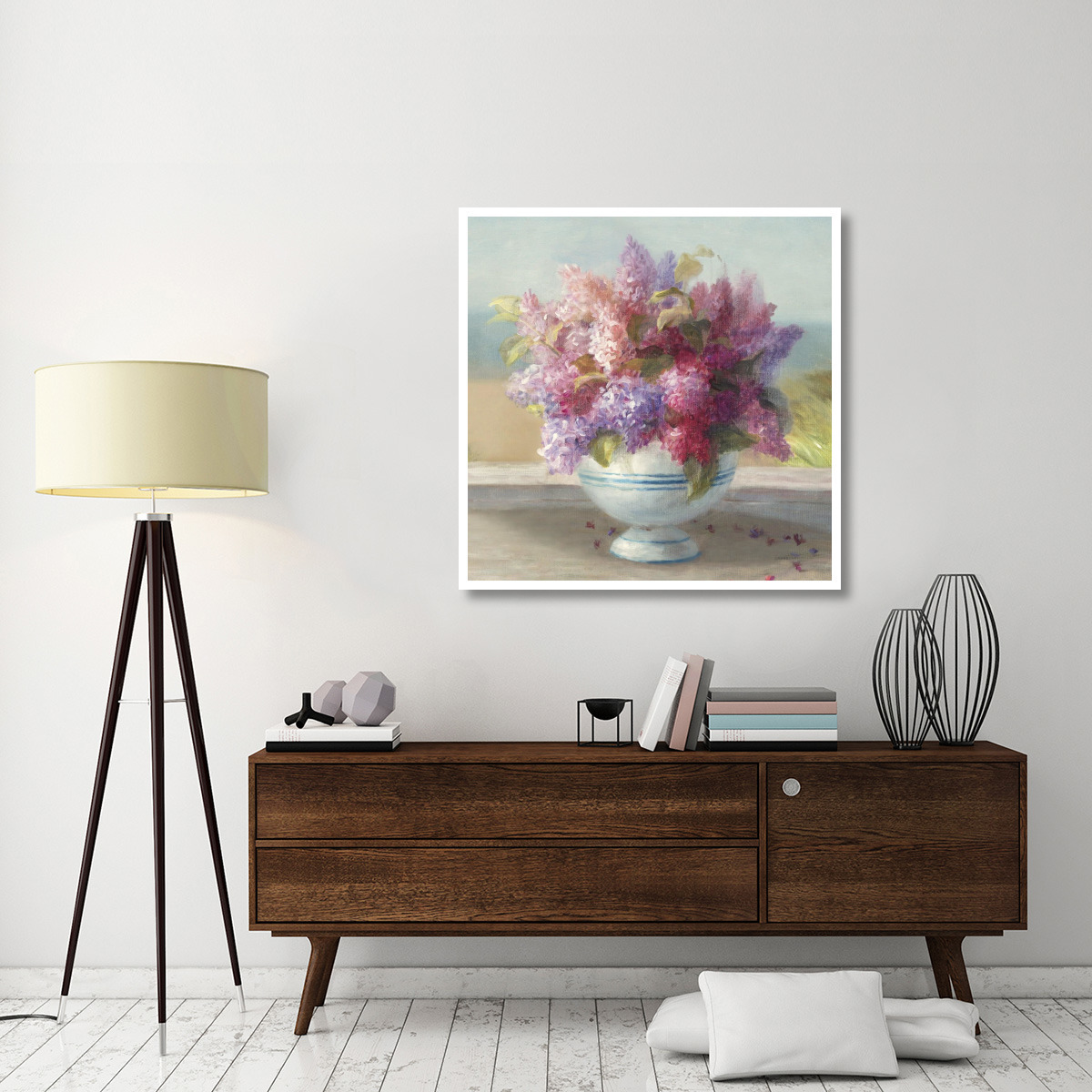 Seaside Spring Crop II -Paper Art-42&quotx42"