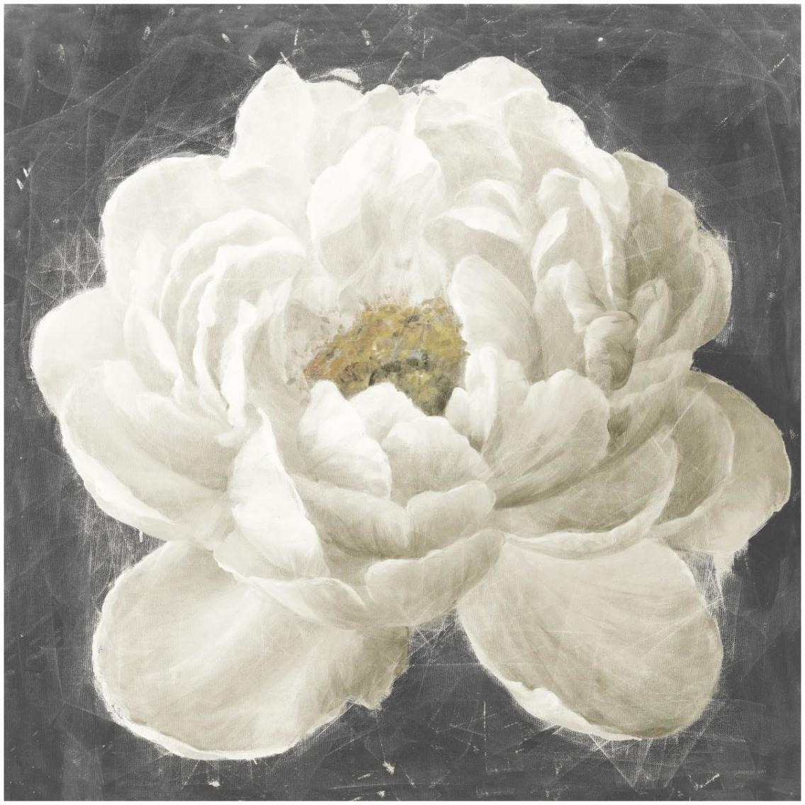 Vivid Floral I White Flower -Paper Art-32&quotx32"