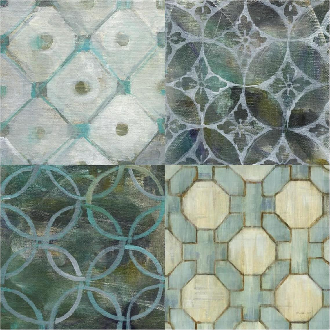 Tile Element 4 Up -Paper Art-38&quotx38"