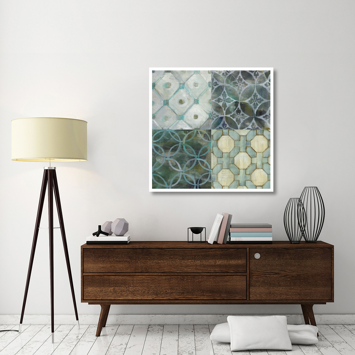 Tile Element 4 Up -Paper Art-42&quotx42"