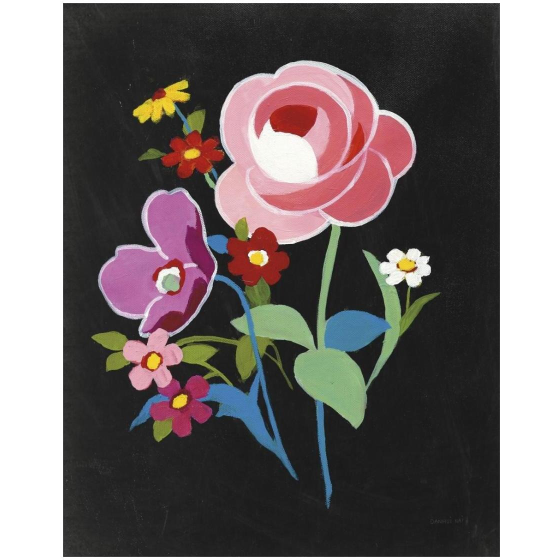 Alpine Bouquet I -Paper Art-22&quotx26"