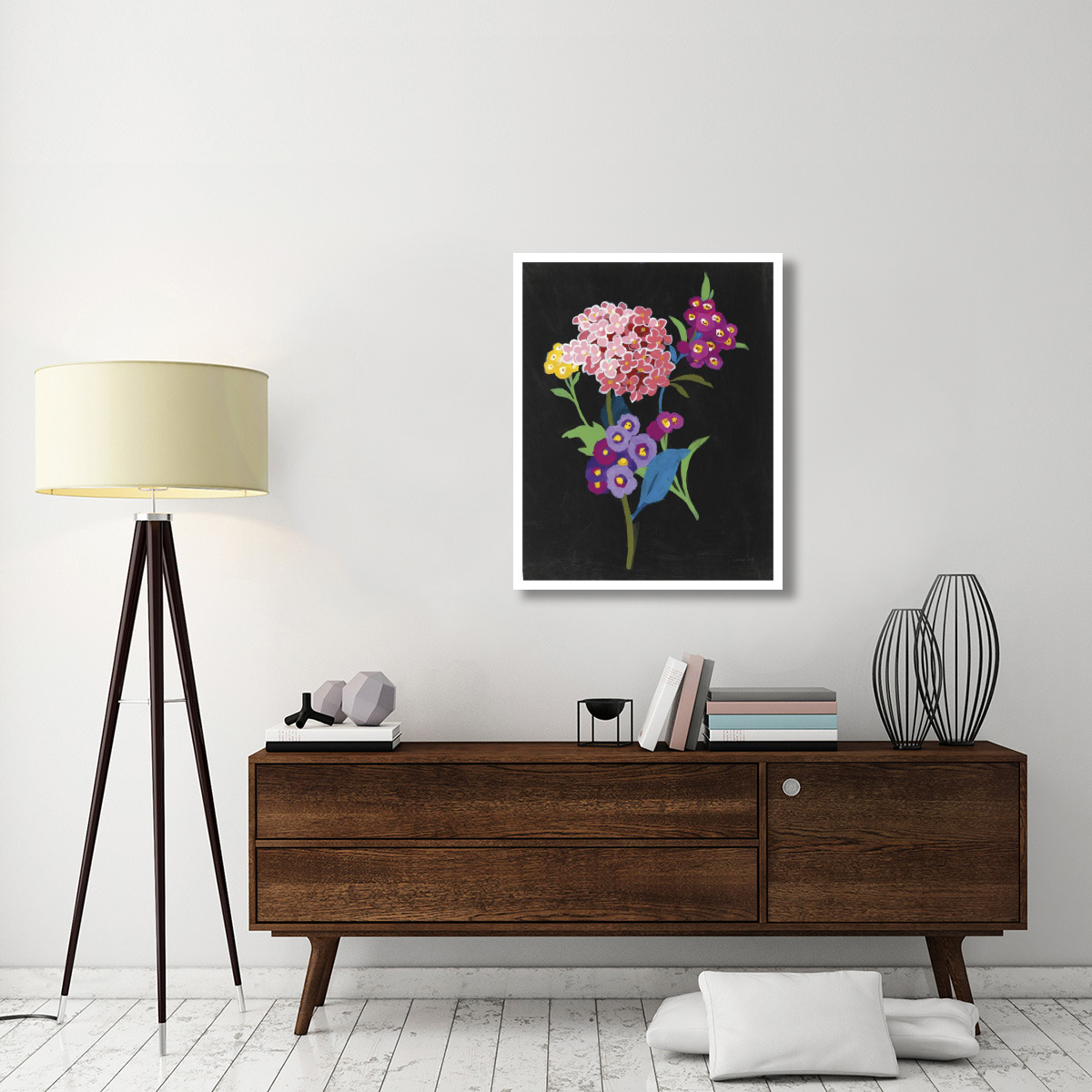 Alpine Bouquet III -Paper Art-30&quotx37"
