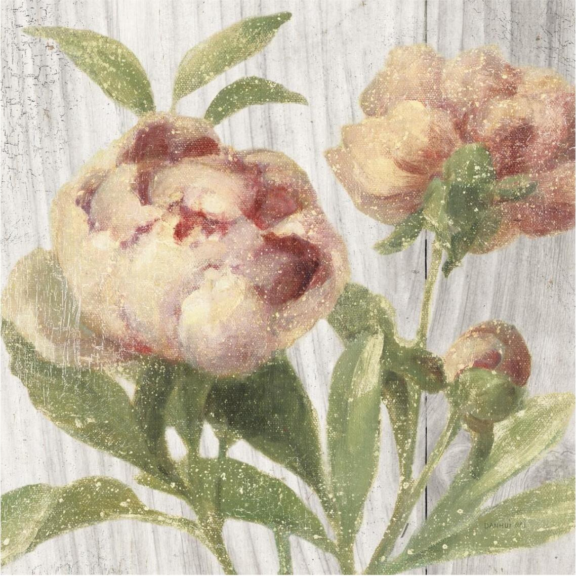 Scented Cottage Florals I Crop -Paper Art-38&quotx38"