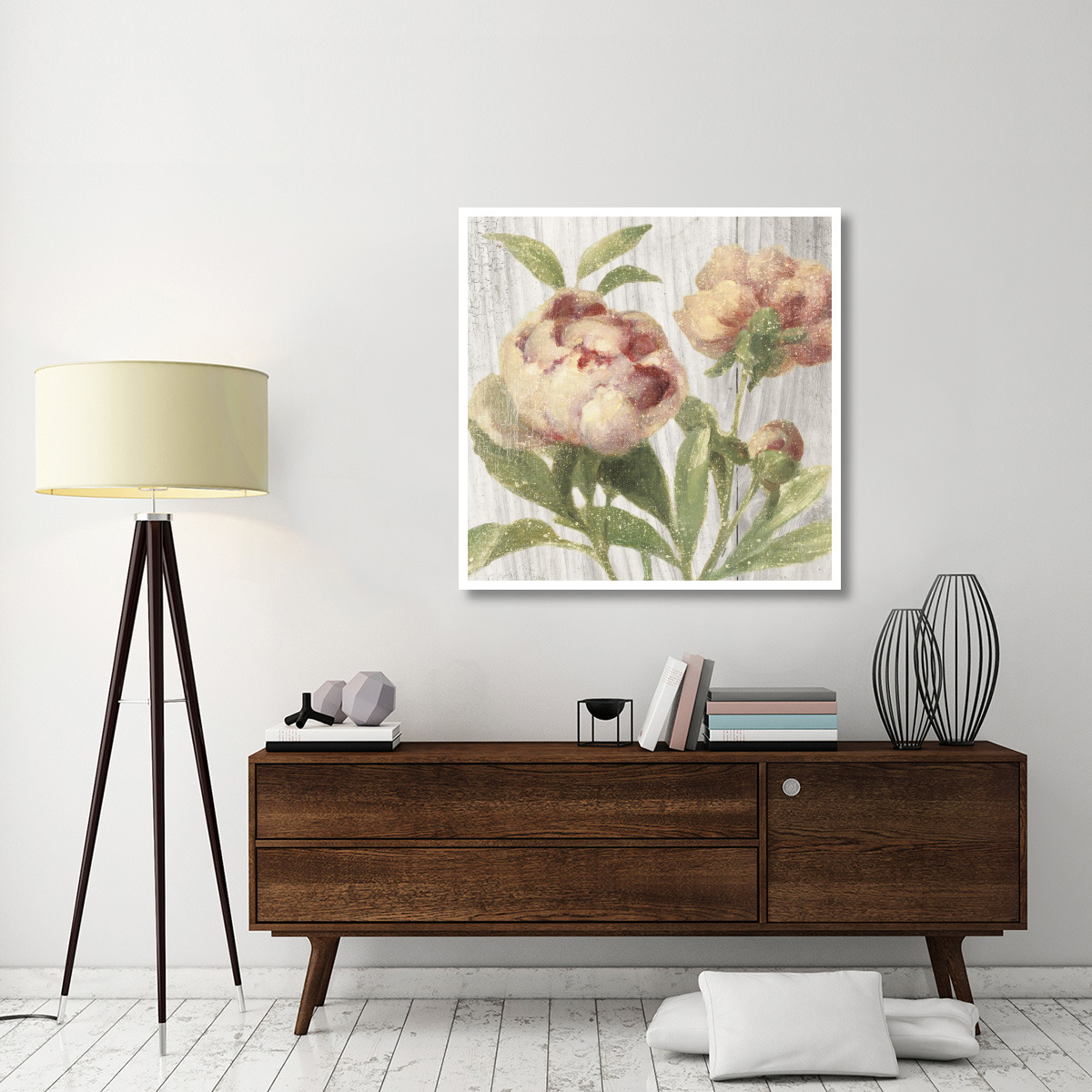 Scented Cottage Florals I Crop -Paper Art-42&quotx42"