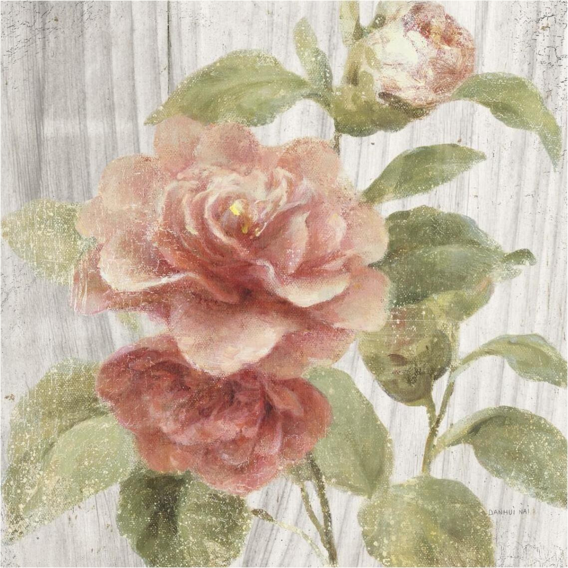 Scented Cottage Florals III Crop -Paper Art-38&quotx38"