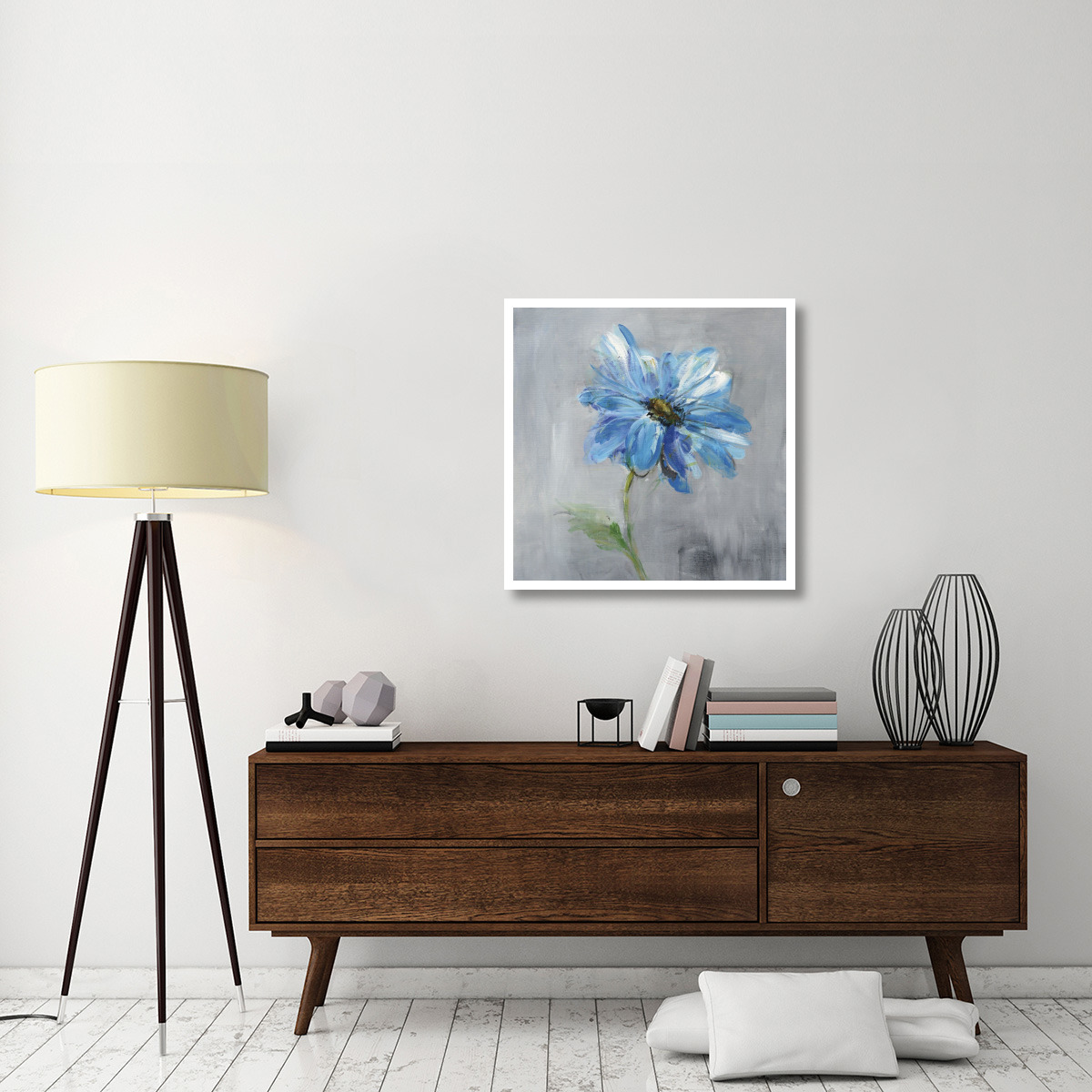 Floral Bloom I -Paper Art-32&quotx32"