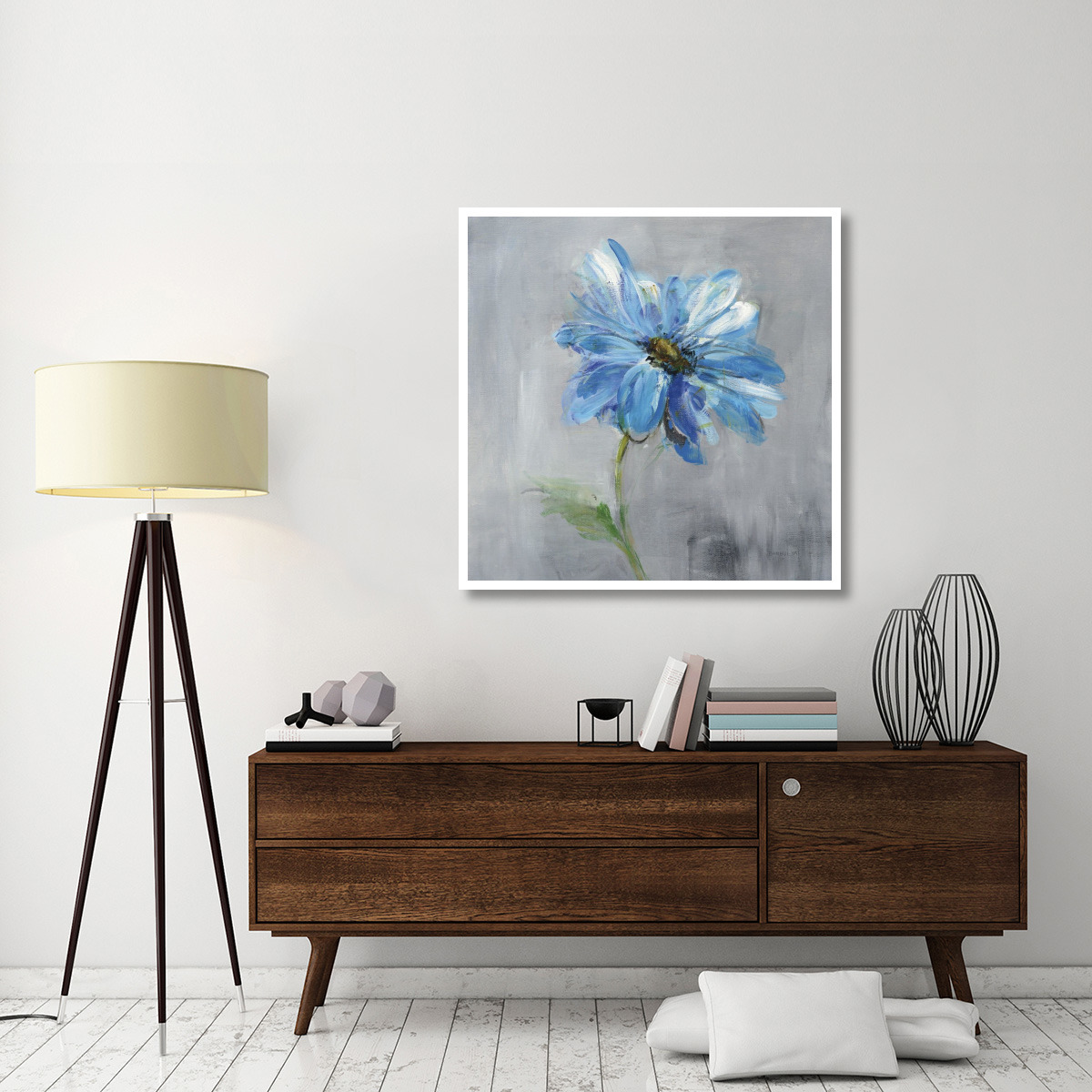Floral Bloom I -Paper Art-42&quotx42"