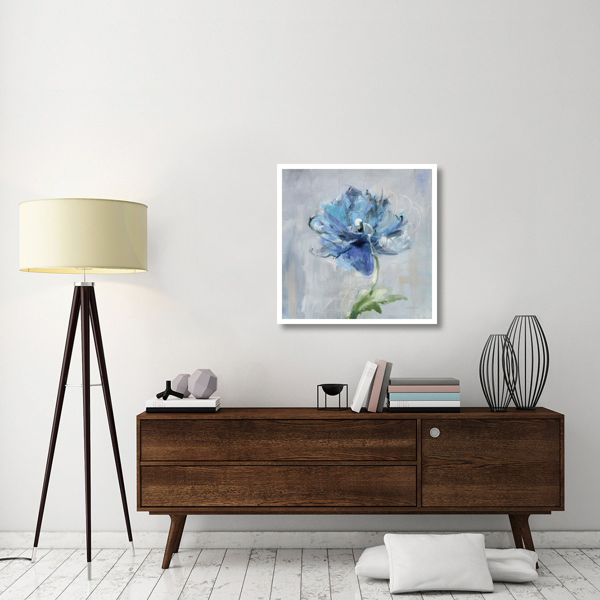 Floral Bloom II -Paper Art-32&quotx32"