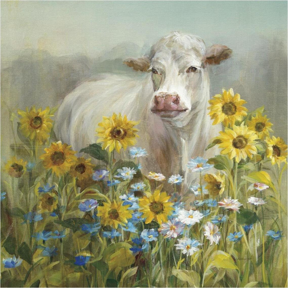 Farm and Field I v2 Crop -Paper Art-38&quotx38"