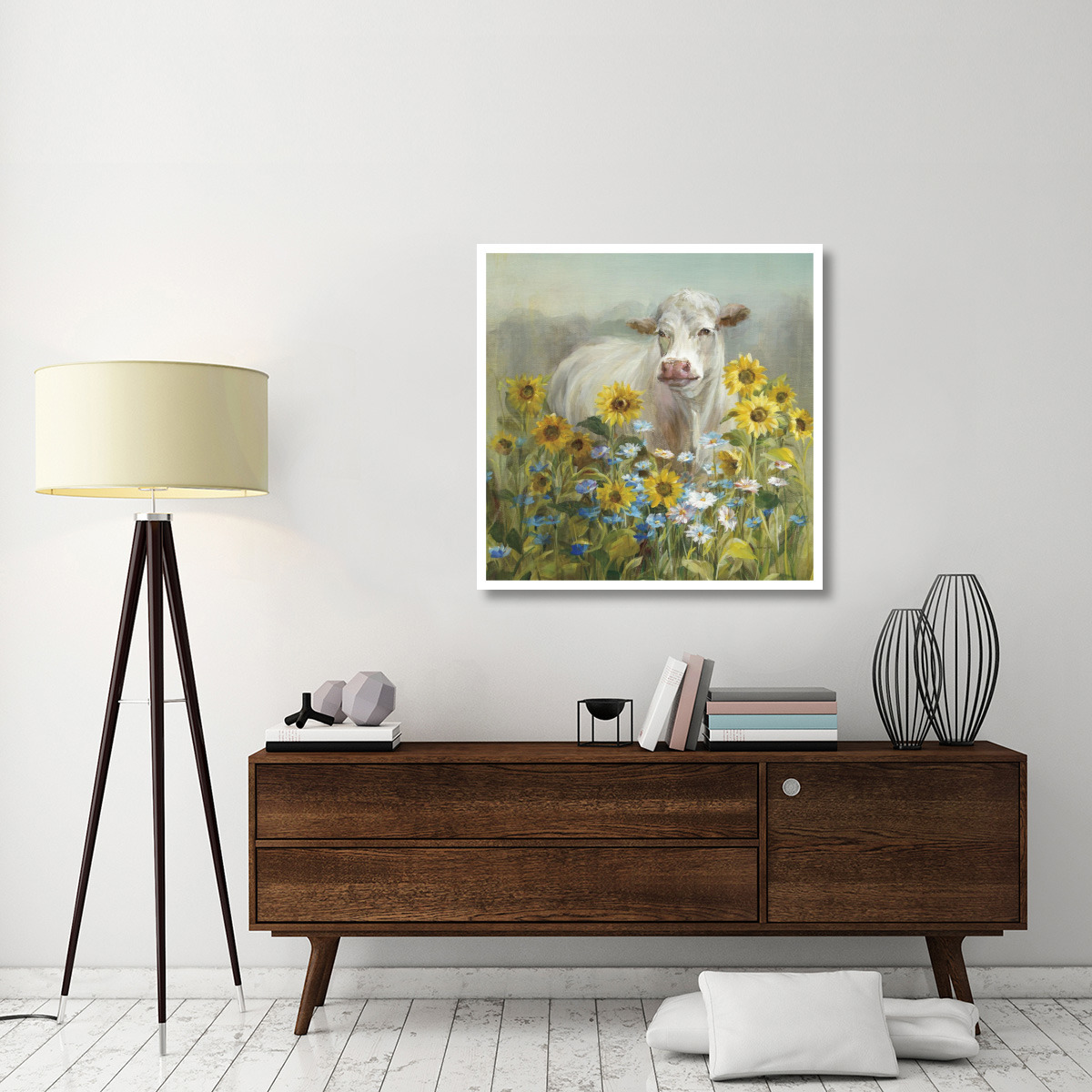 Farm and Field I v2 Crop -Paper Art-38&quotx38"