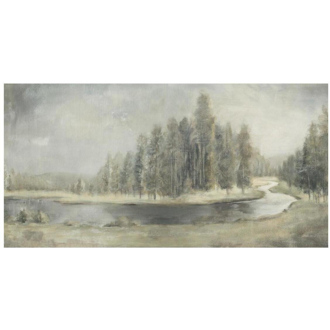 Landscape Trio IV -Paper Art-26&quotx14"