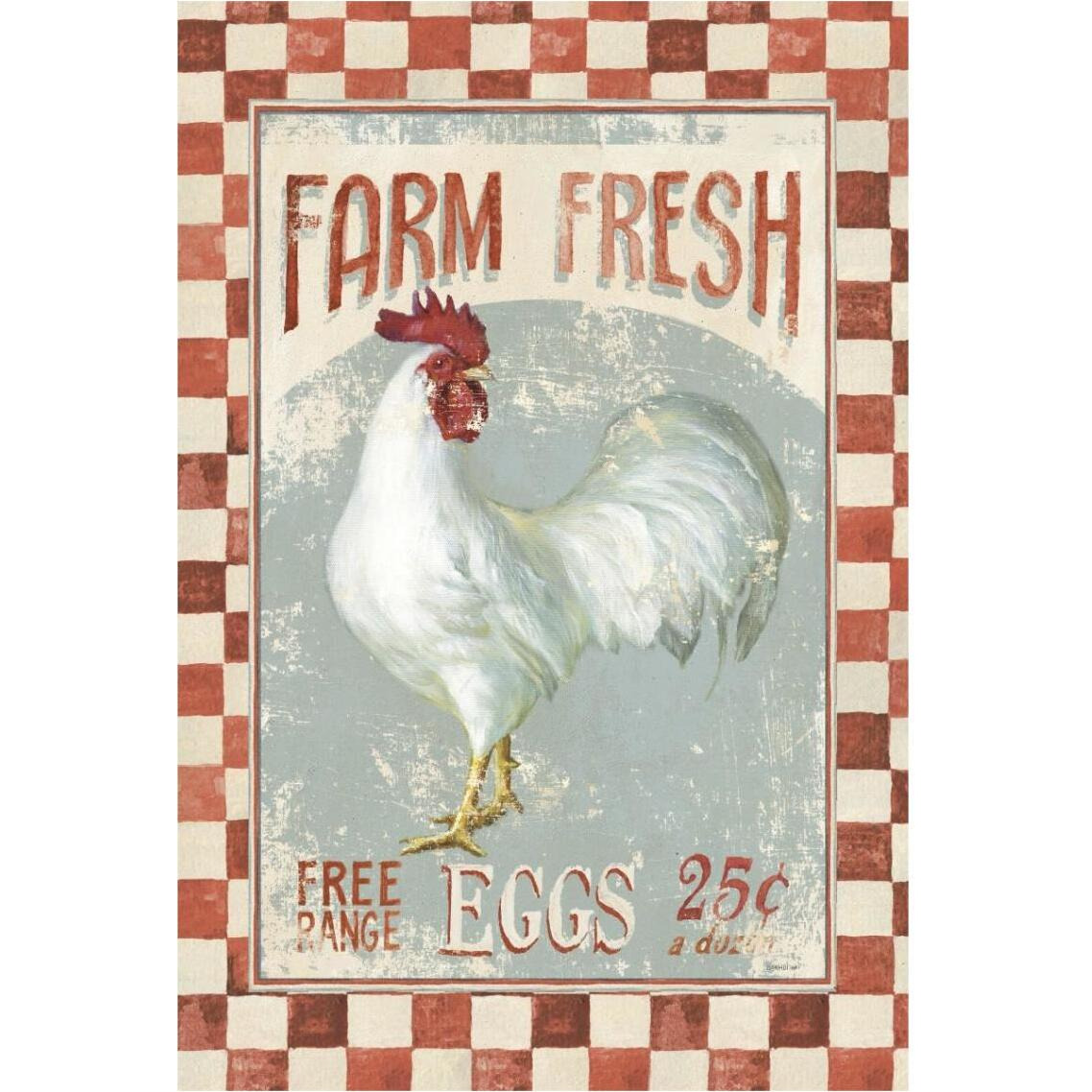 Farm Nostalgia VII v2 -Paper Art-26&quotx38"