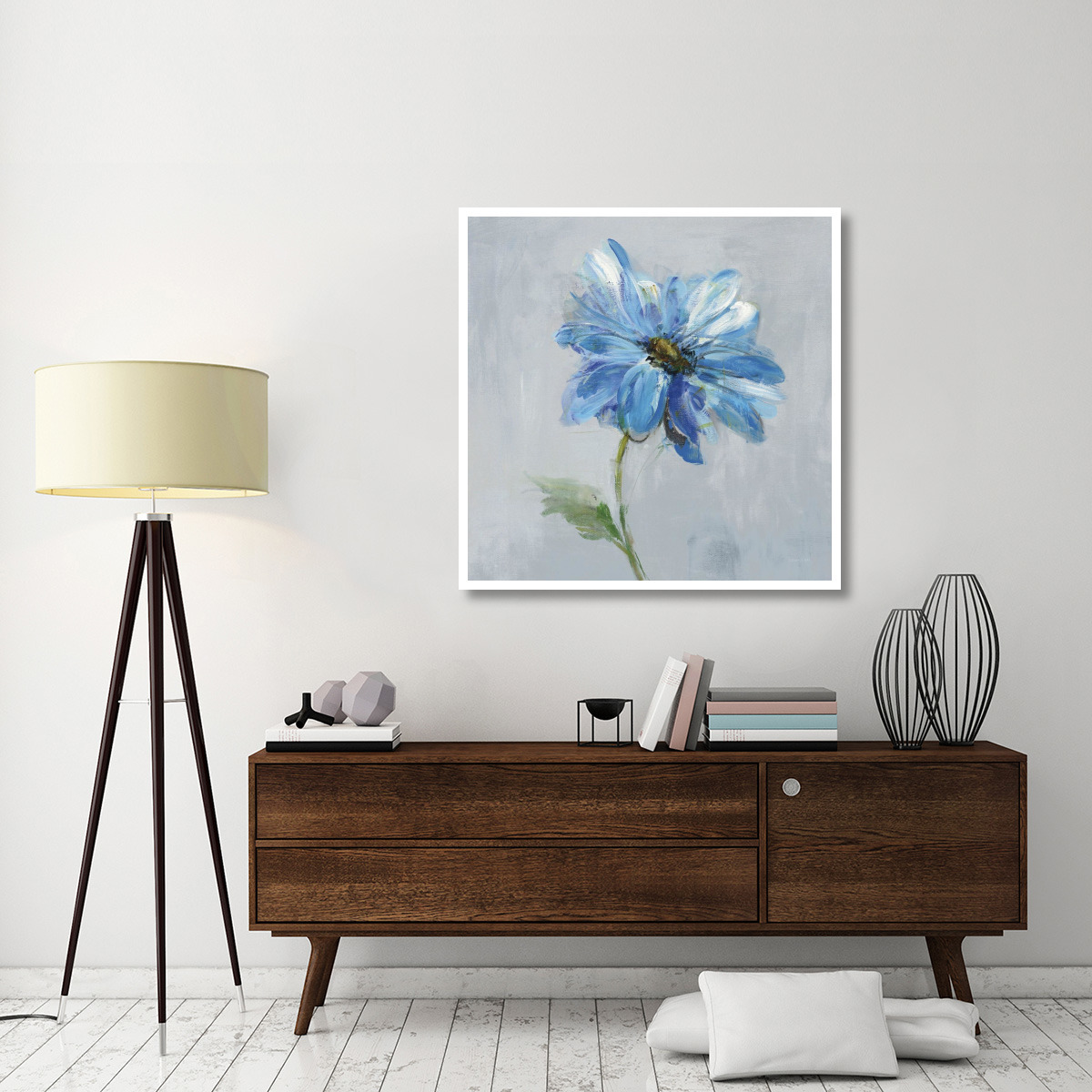 Floral Bloom I v2 -Paper Art-42&quotx42"