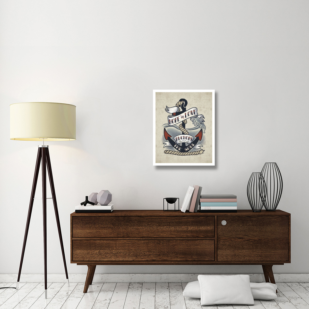 Sailor Wisdom I -Paper Art-24&quotx30"