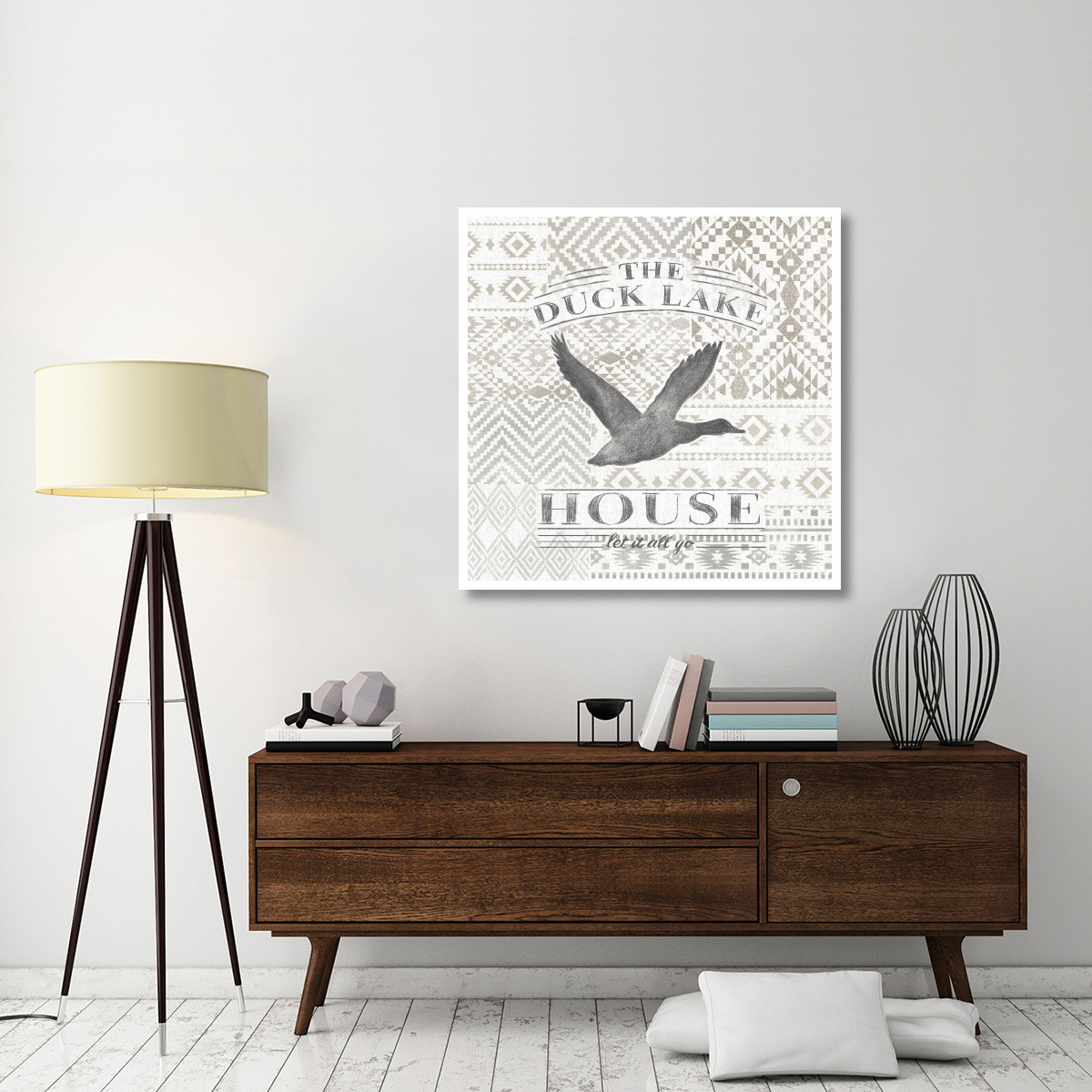 Soft Lodge II -Paper Art-42&quotx42"