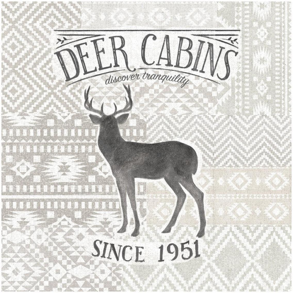 Soft Lodge III -Paper Art-32&quotx32"