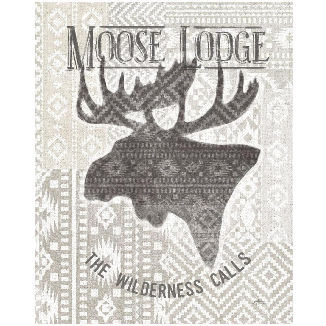 Soft Lodge V -Paper Art-18&quotx22"