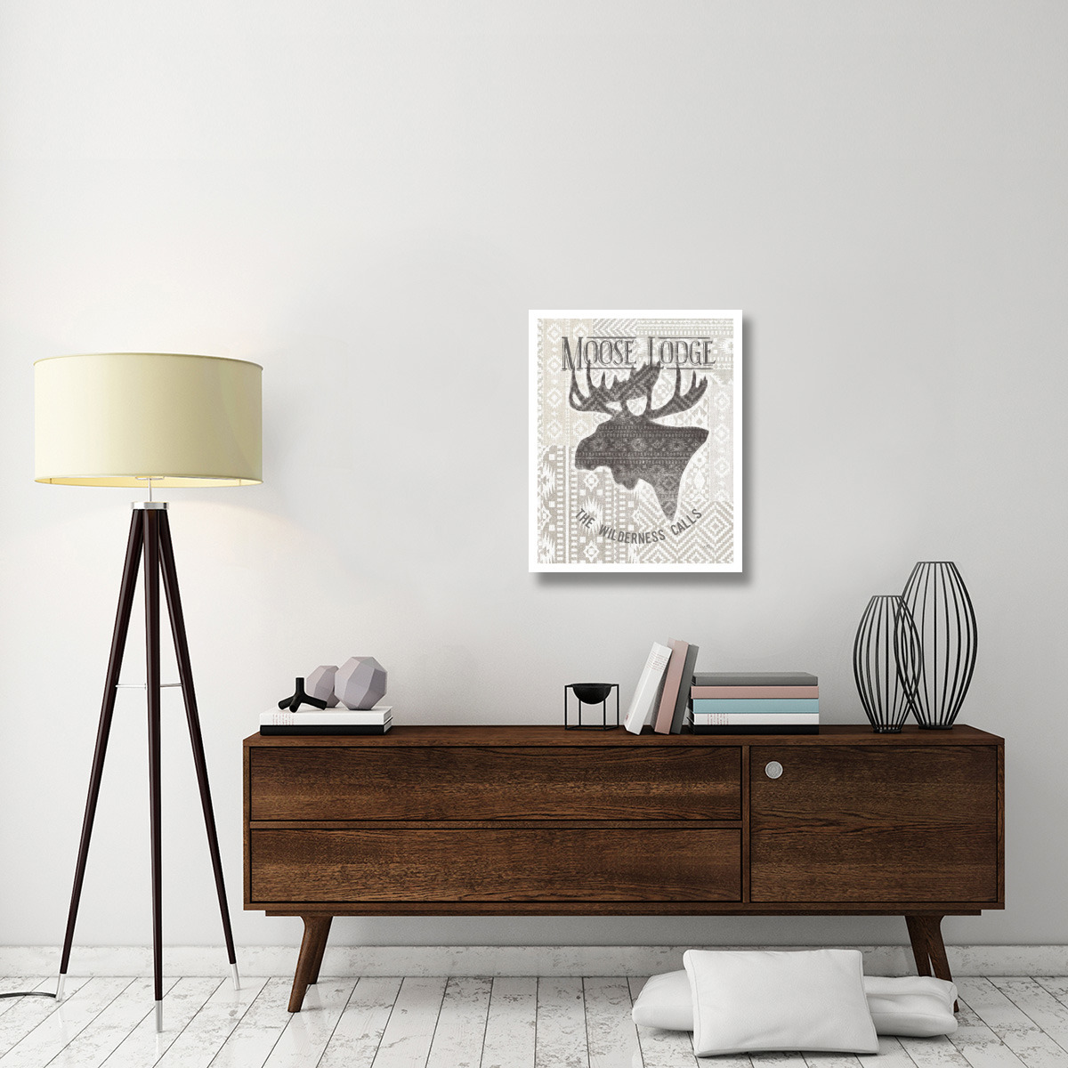 Soft Lodge V -Paper Art-24&quotx30"