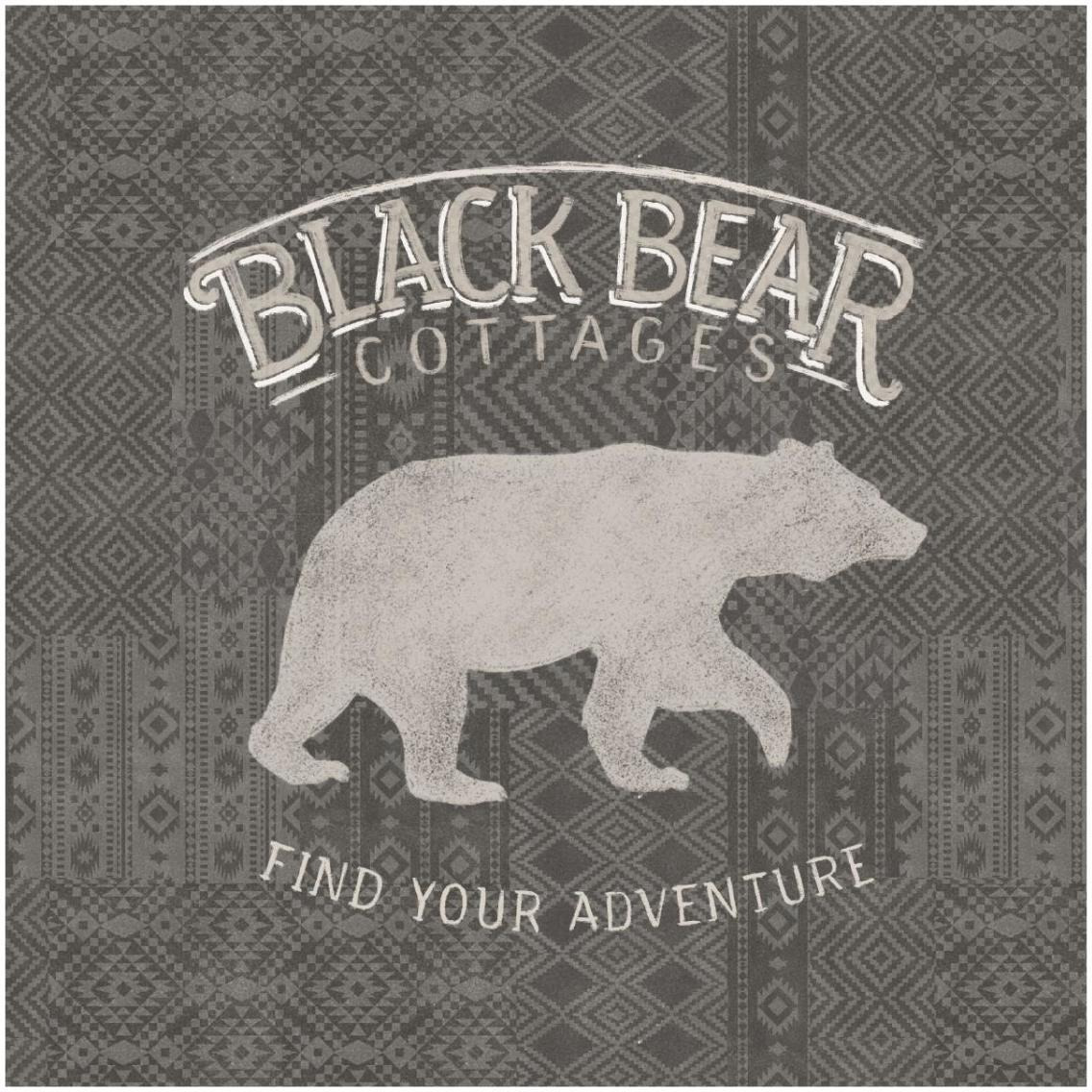 Soft Lodge I Dark -Paper Art-32&quotx32"