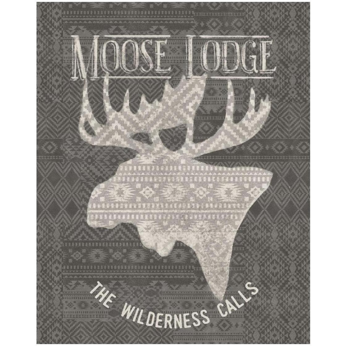 Soft Lodge V Dark -Paper Art-22&quotx26"
