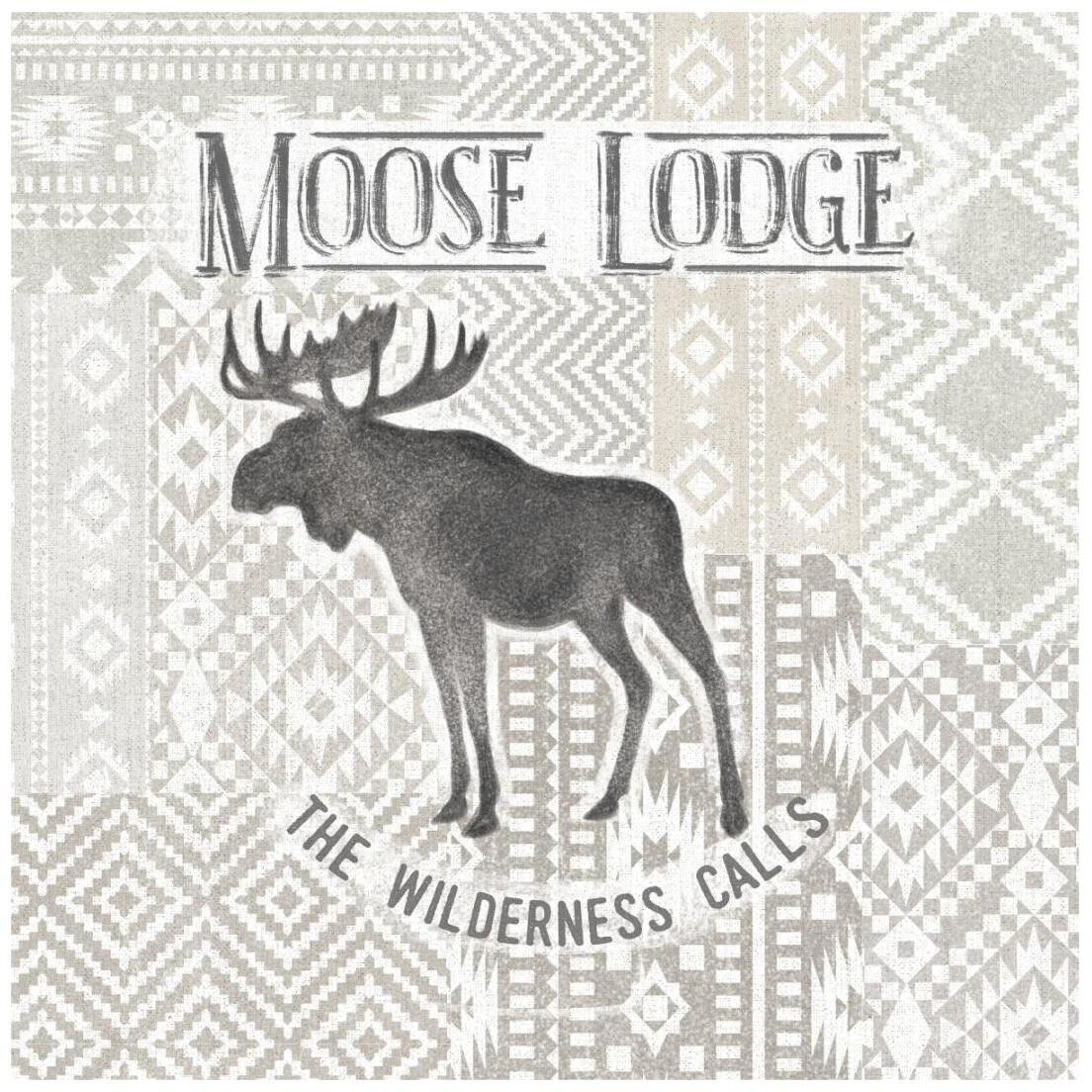 Soft Lodge IV -Paper Art-20&quotx20"
