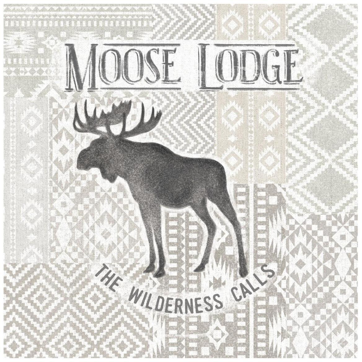 Soft Lodge IV -Paper Art-42&quotx42"